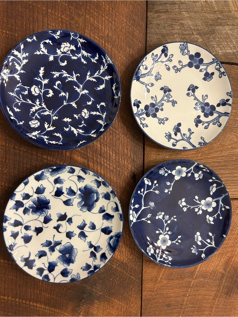Set of 4 Williams Sonoma Japanese Garden 8